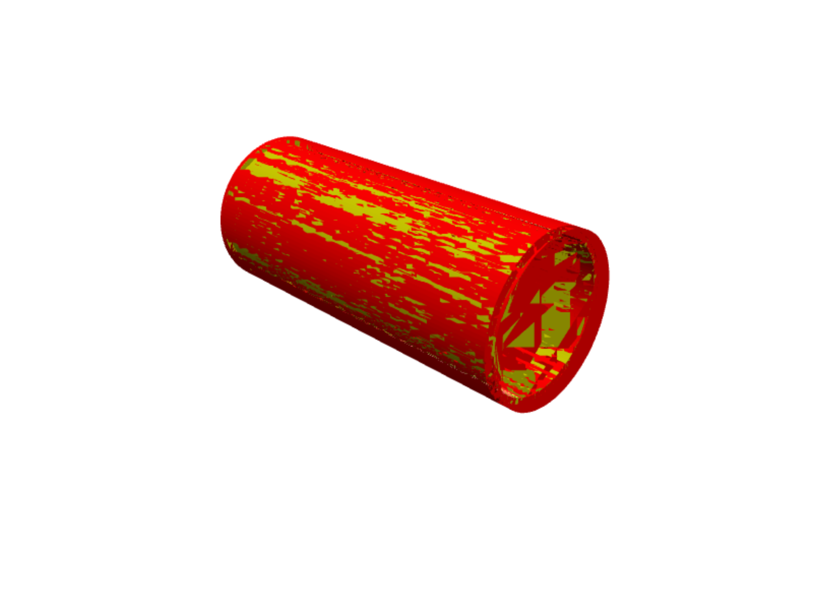 Circular duct reduction