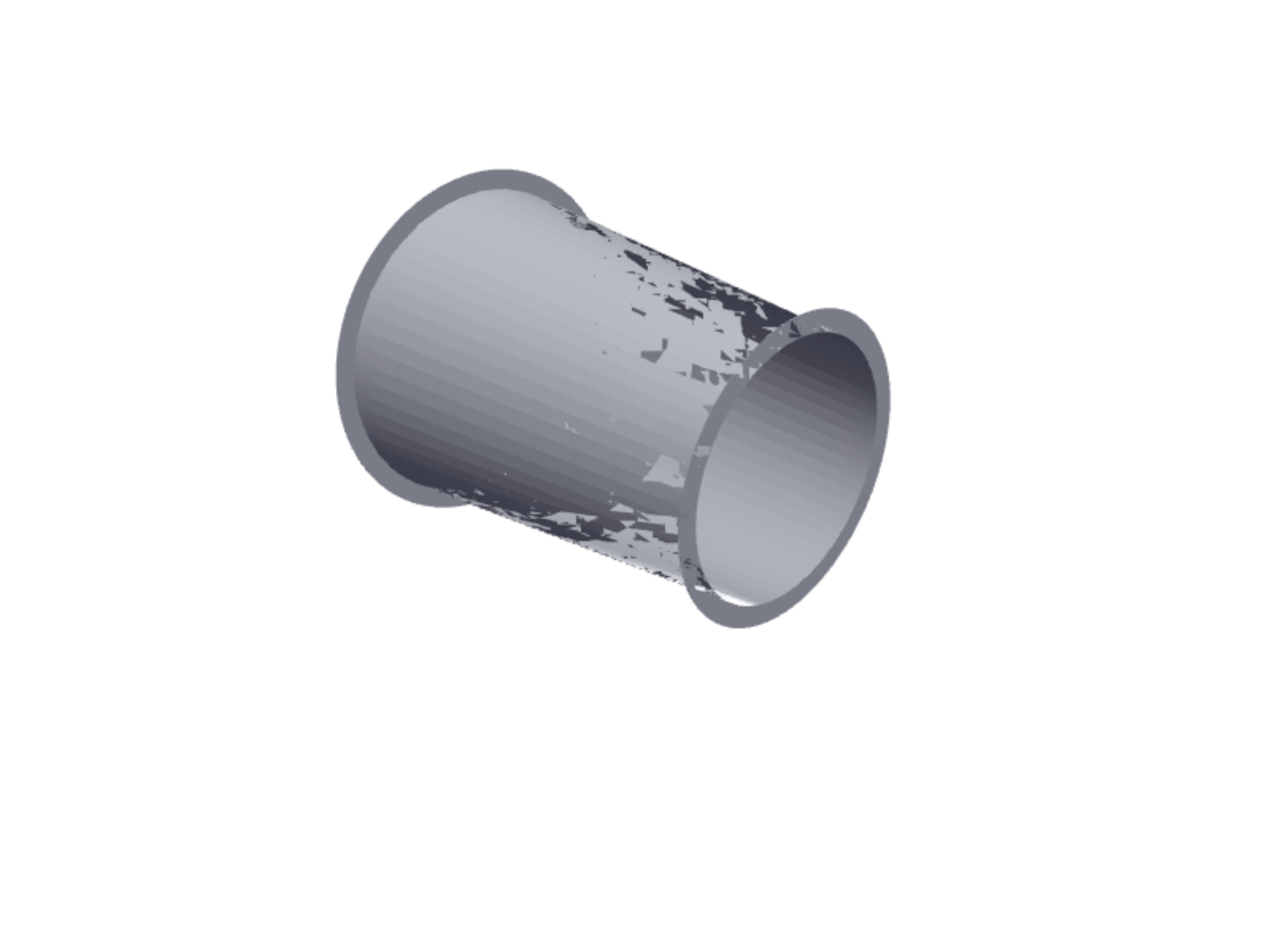 Duct linear circular complete