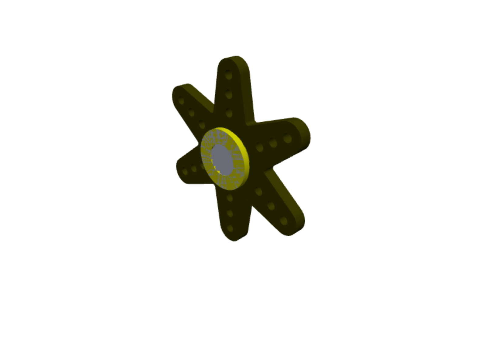 Futaba3003 6 arms horn