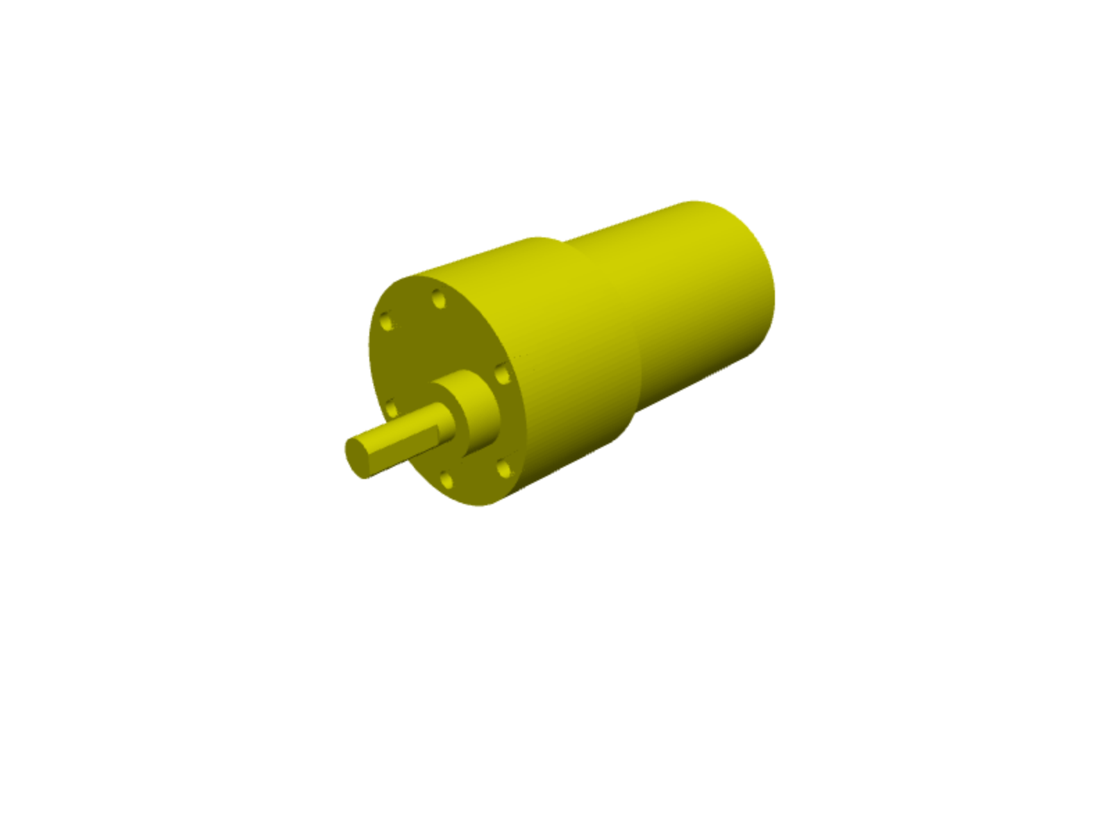 DC Gear Motor 37mm