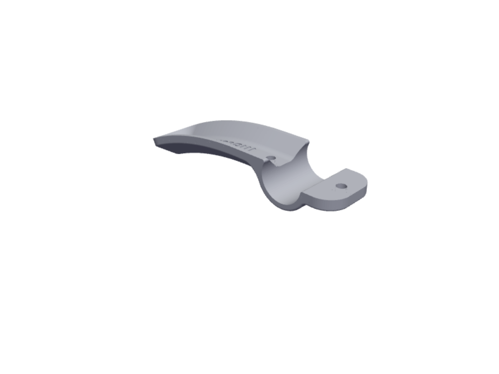 Doorhandle Cylindrical Narrow V3 A
