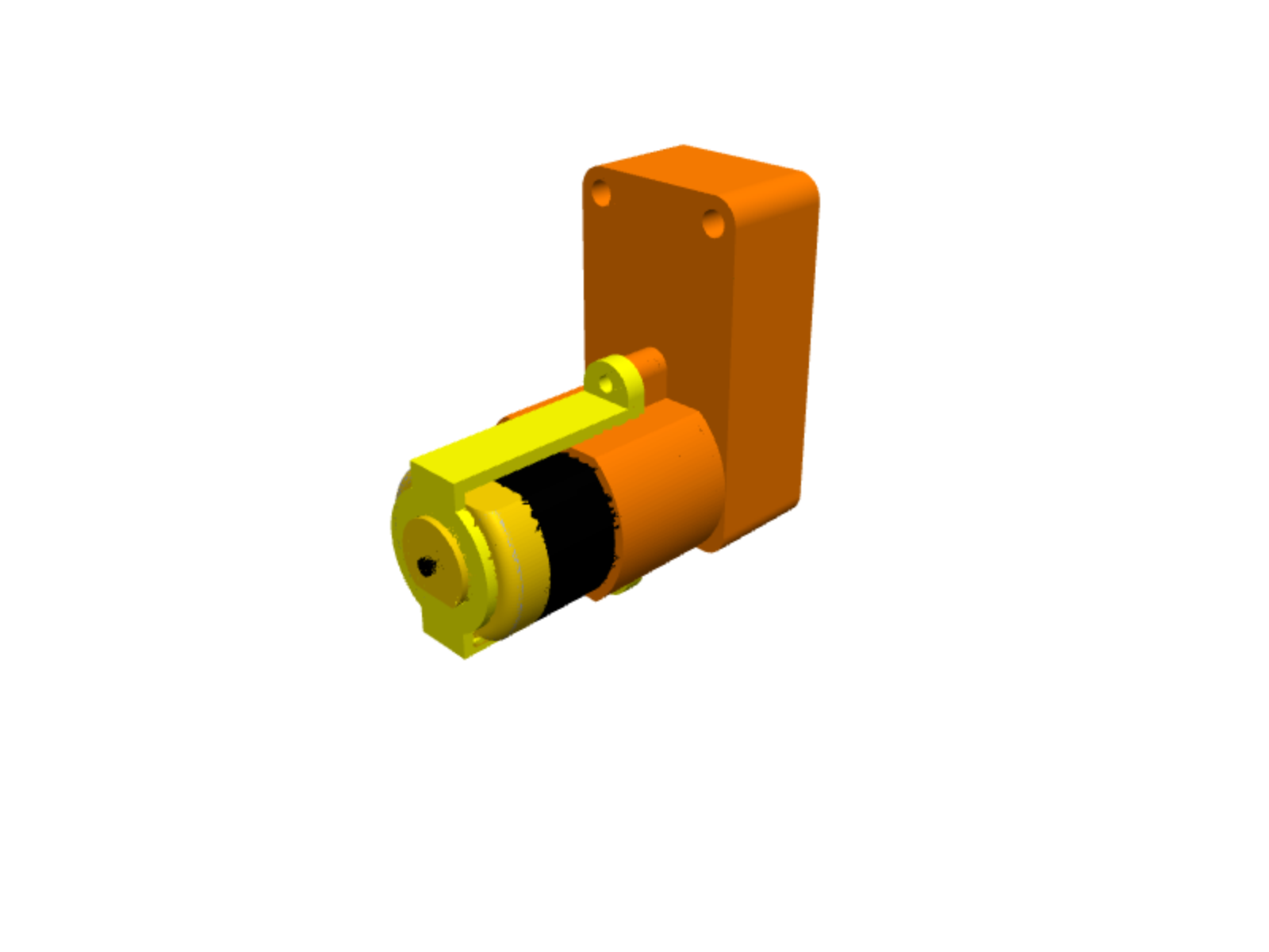 Yellow gearmotor L