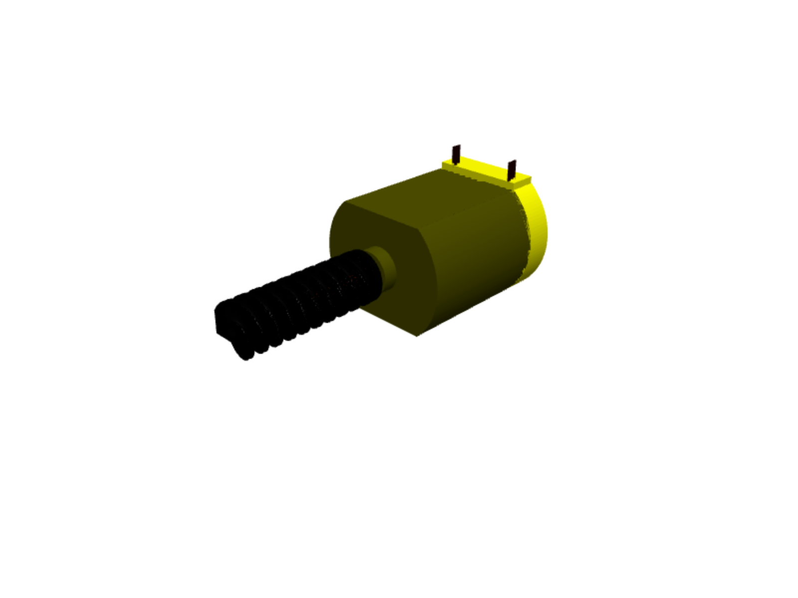 DCMotorMabuchi14withWorm
