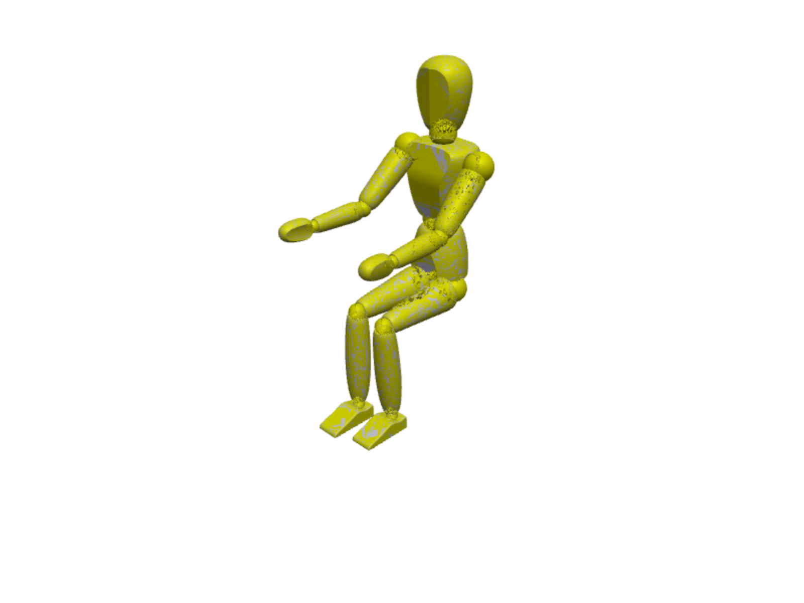 Mannequin mp dummy 1850mm sitting 000