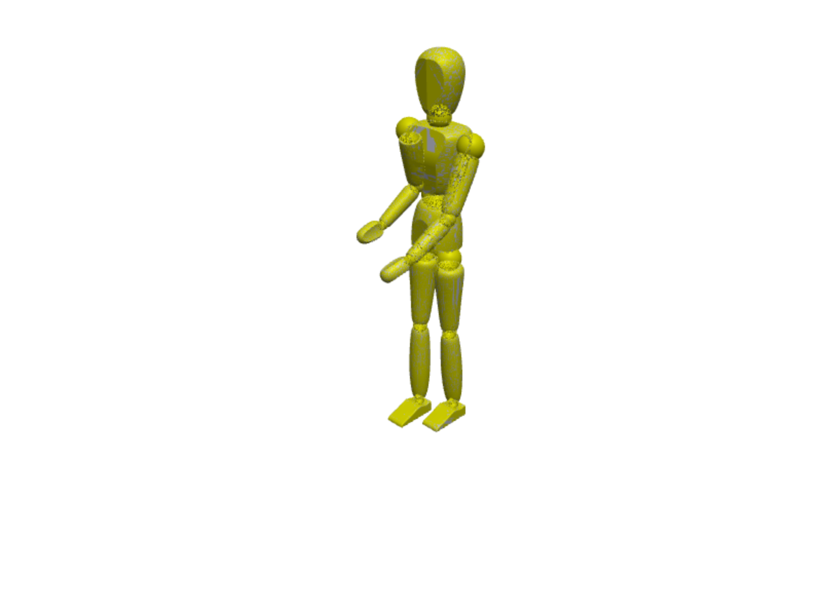 Mannequin mp dummy 1850mm standing 001