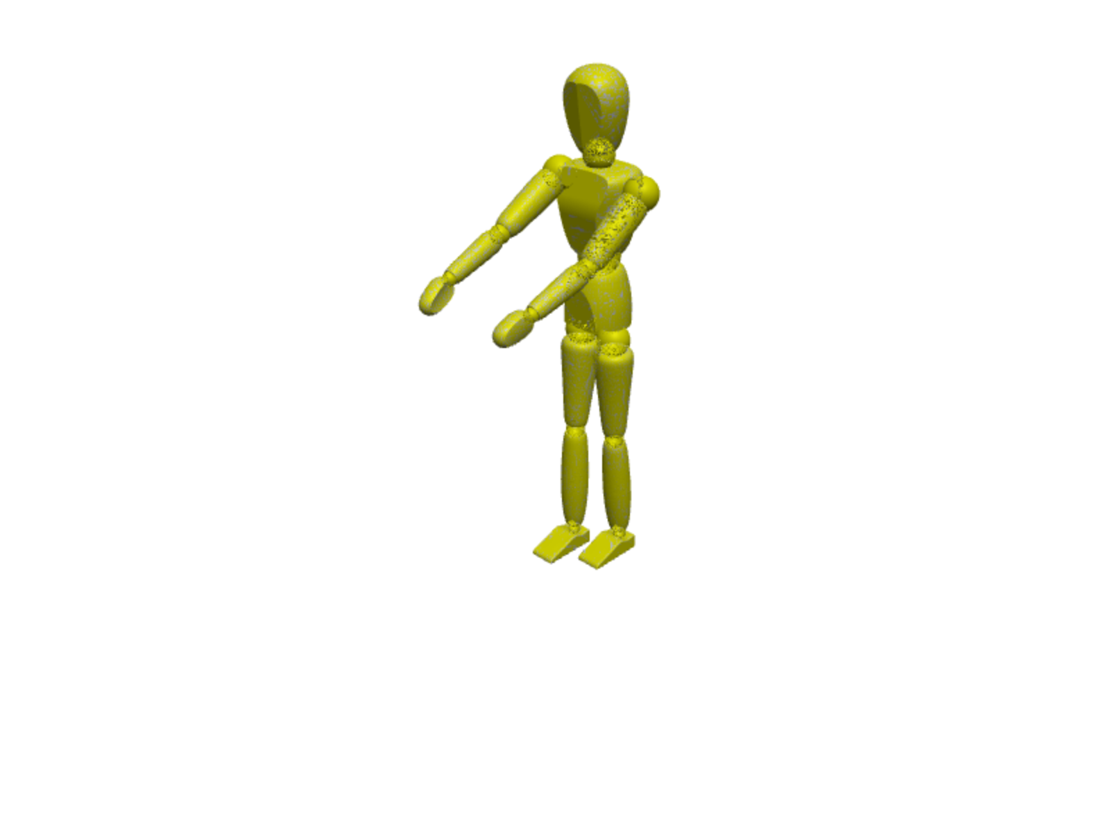 Mannequin mp dummy 1850mm standing 005