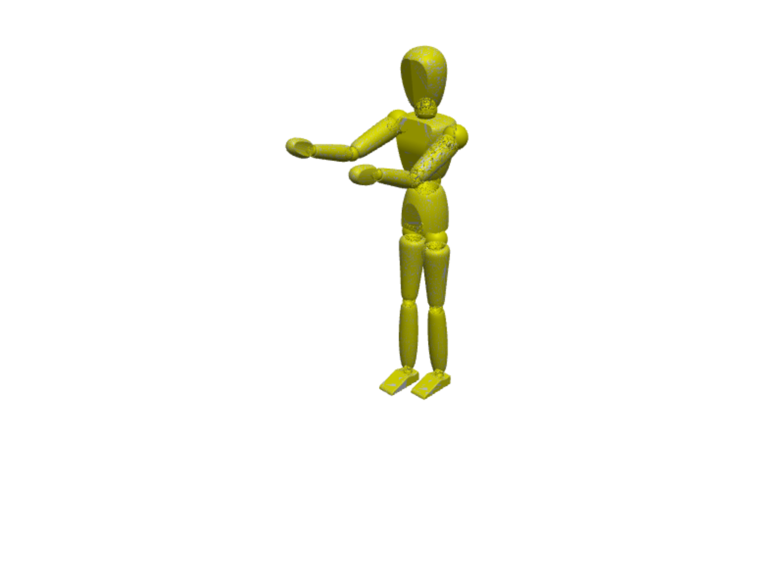 Mannequin mp dummy 1850mm standing 006