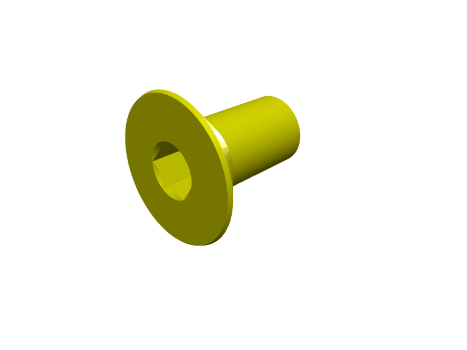 ISO10642 Hex Socket Countersunk Head Screw M3x6