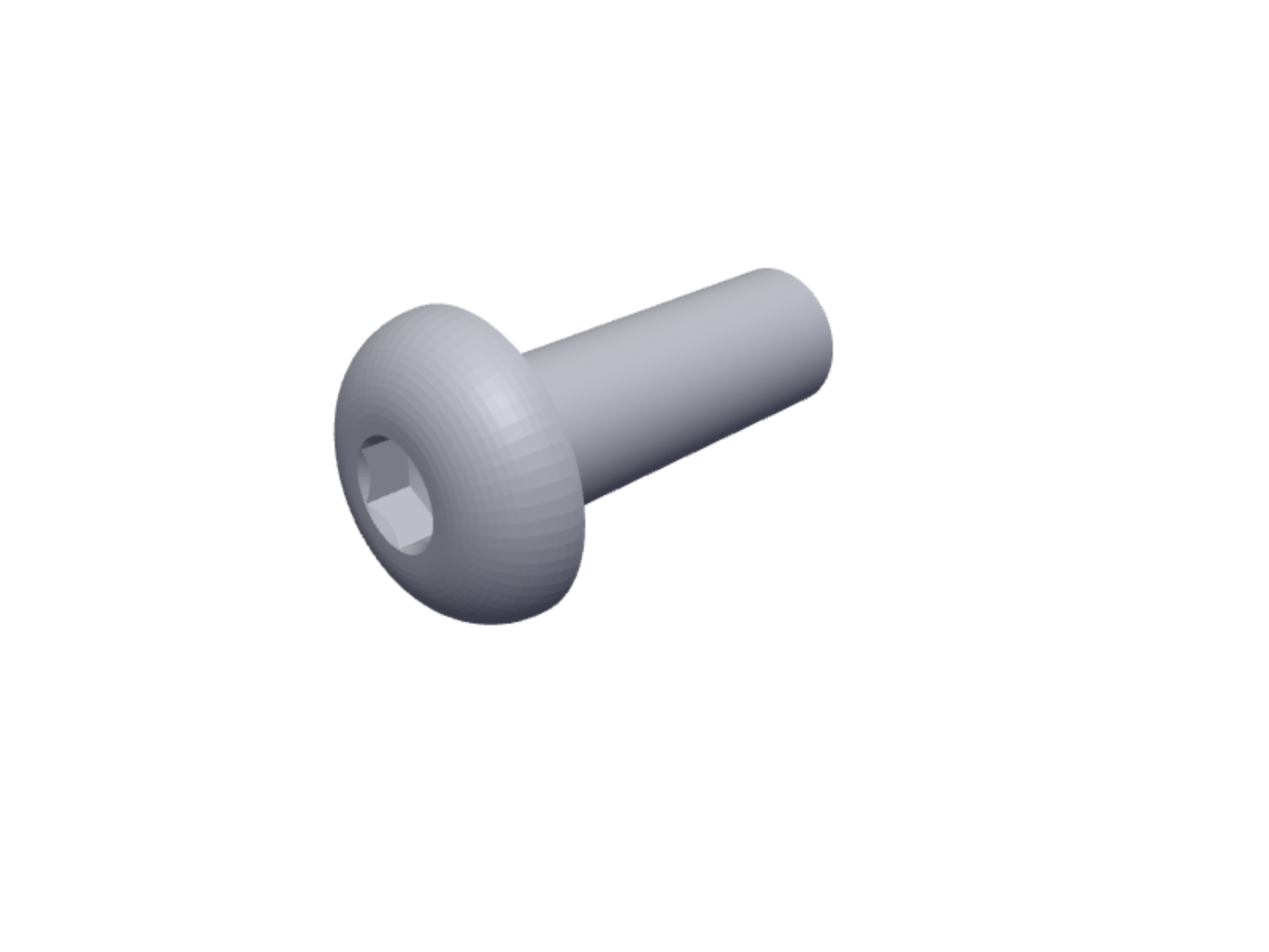 ISO7380 Hex Socket Button Head Screw M5xXX Fusion
