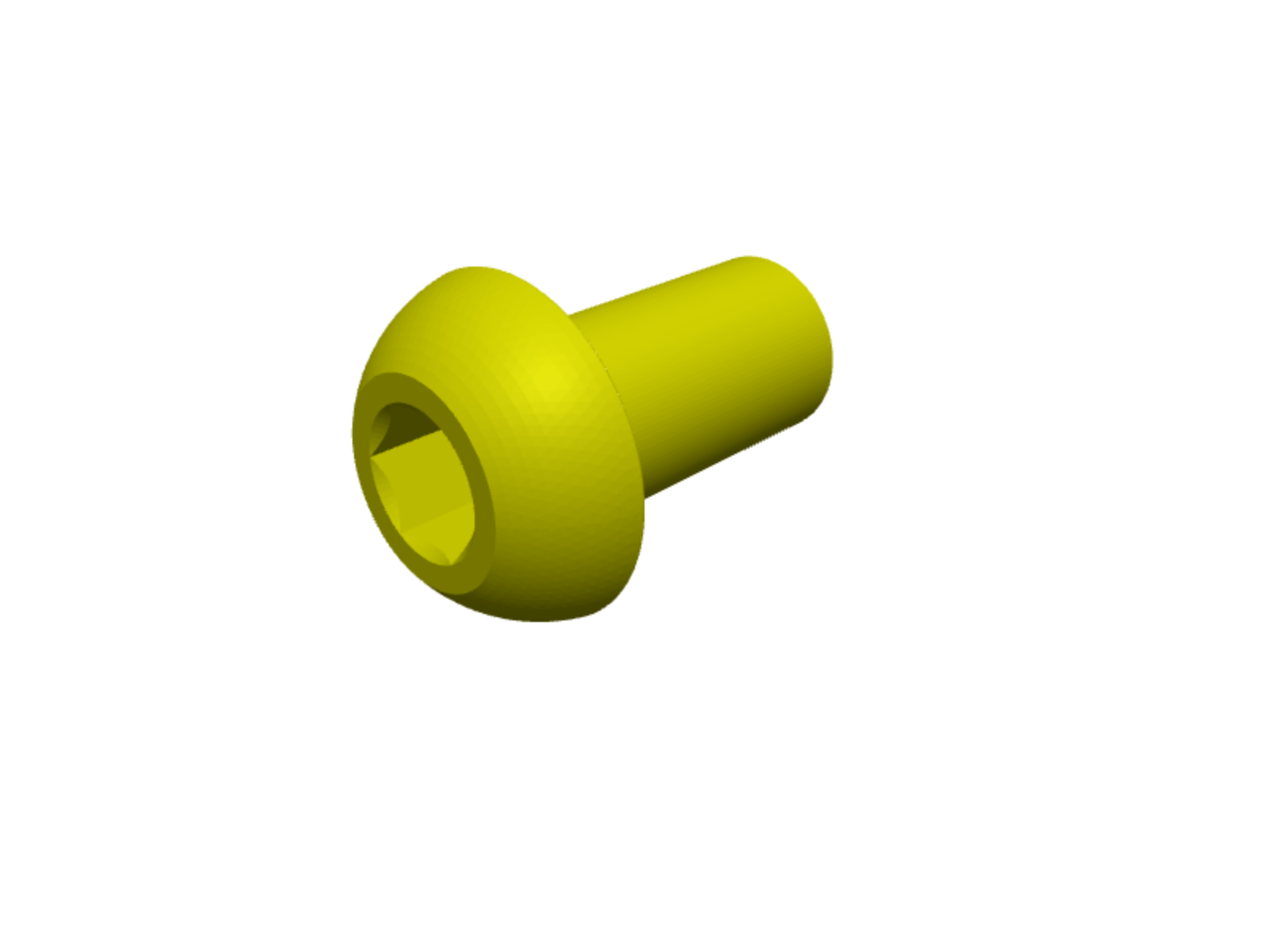 ISO7380 Hex Socket Button Head Screw M6x12