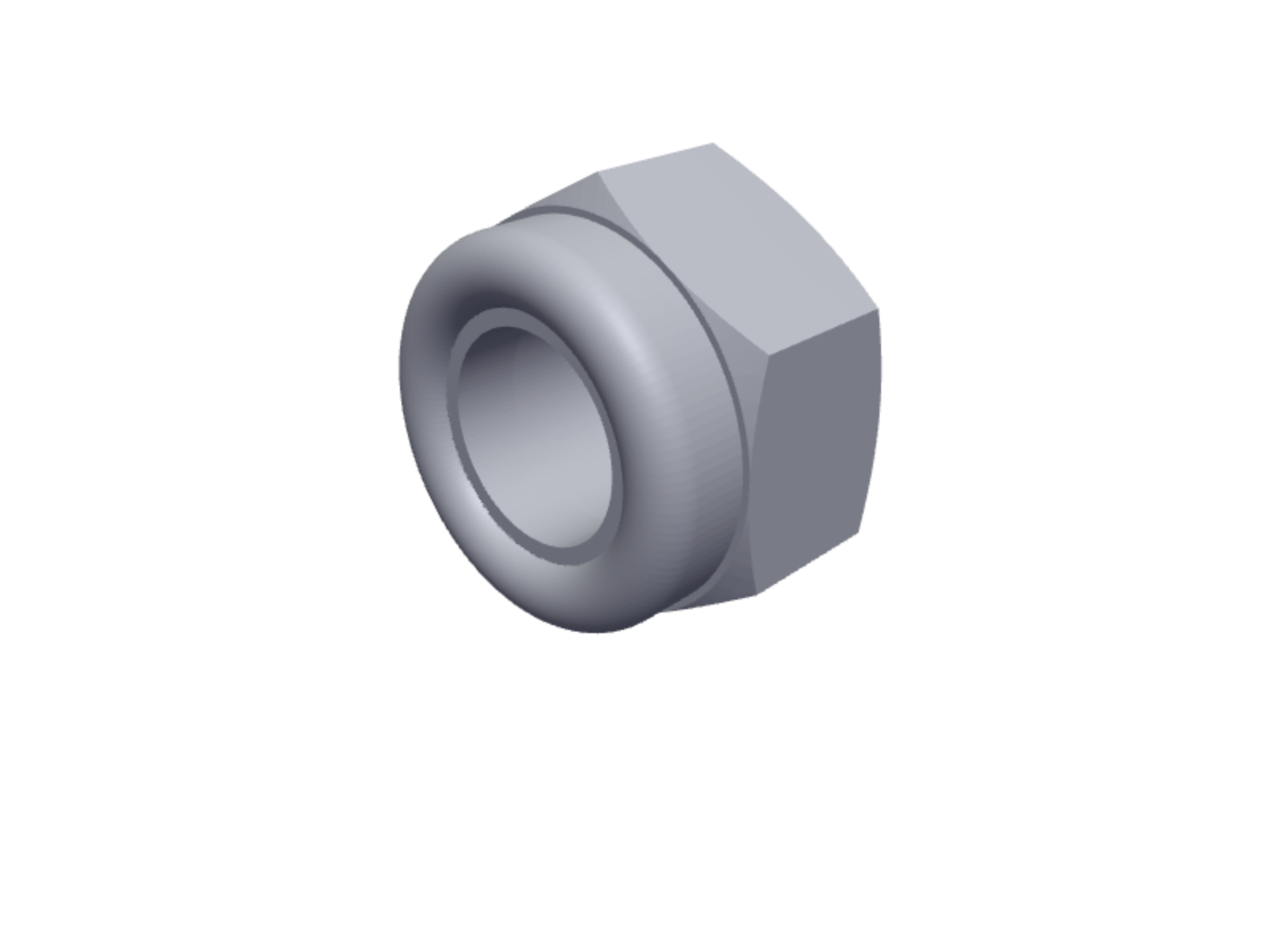 Nyloc nut M3