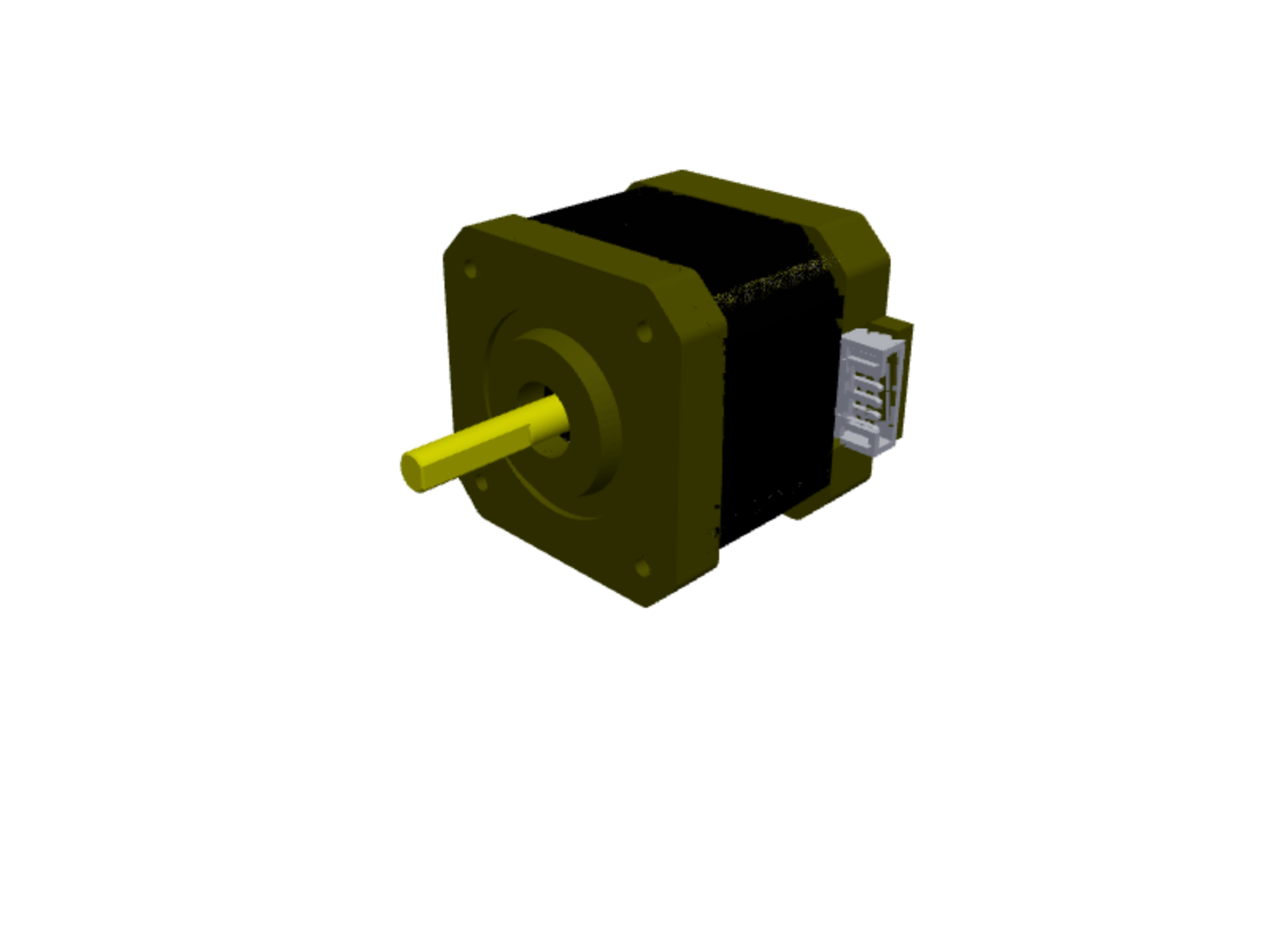 NEMA 17 with connector