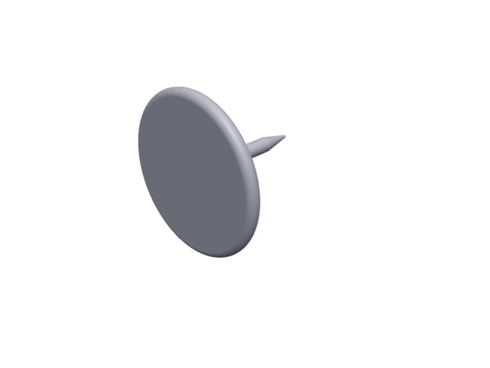 drawing pin with cover