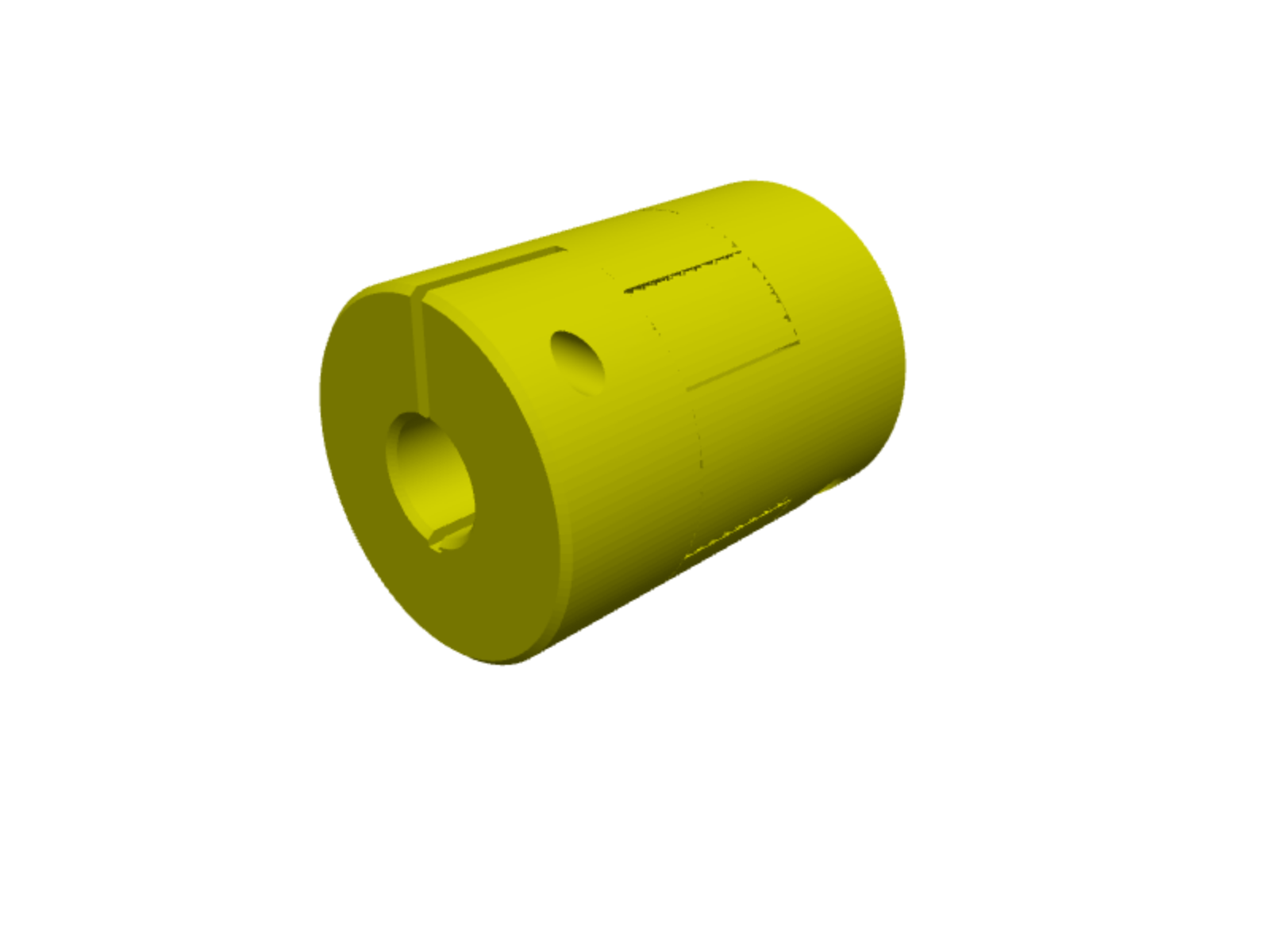 Zaxis coupling 5x8mm
