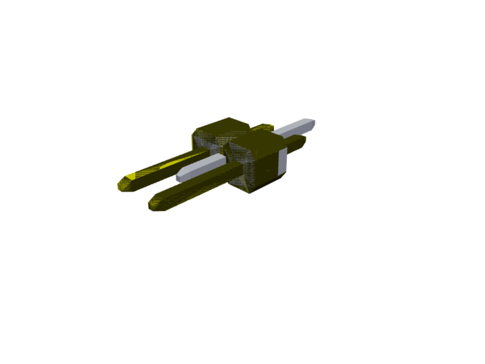 2×1 male pin header