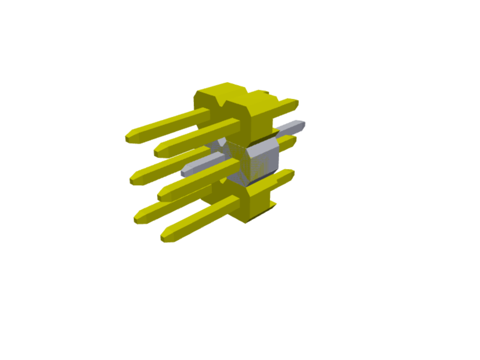 2×3 male pin header