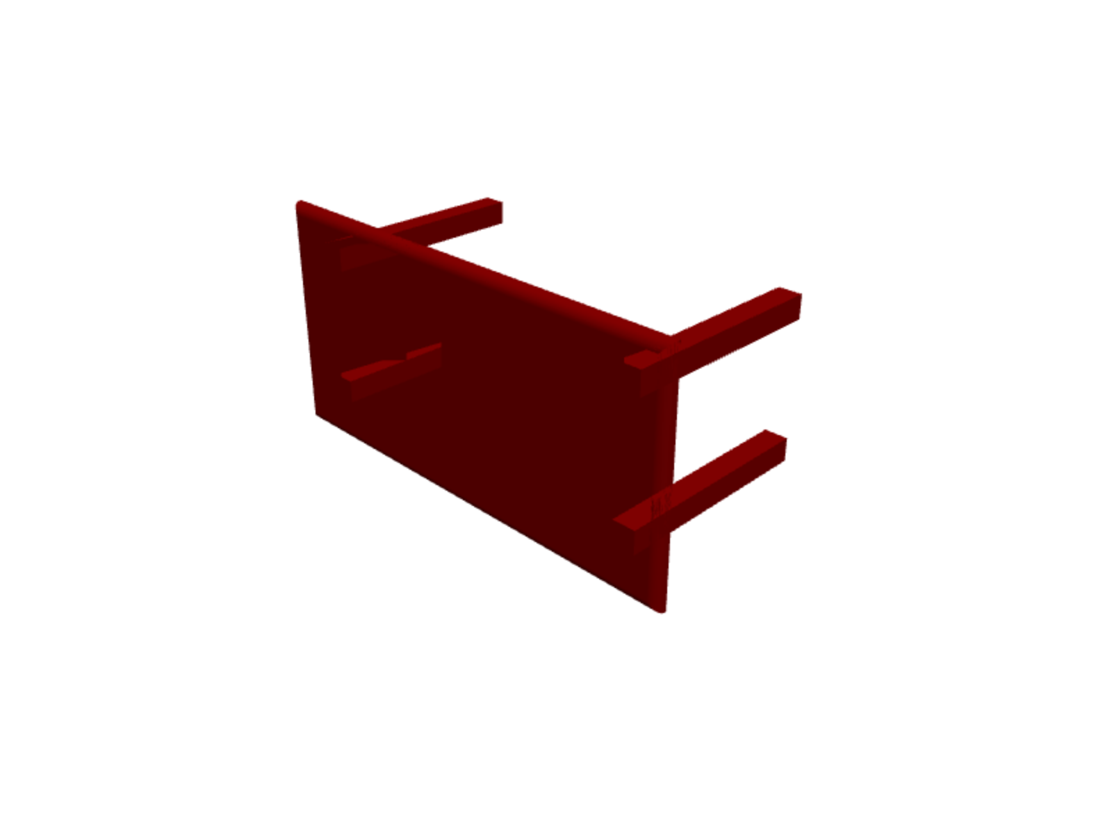 GenericTable 1x2m