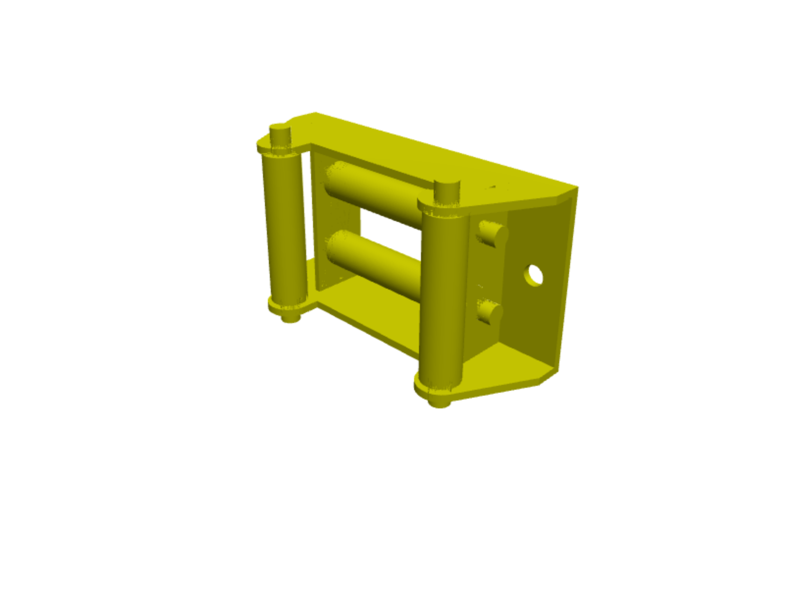 Winch Model1 Assembly Cable Guide