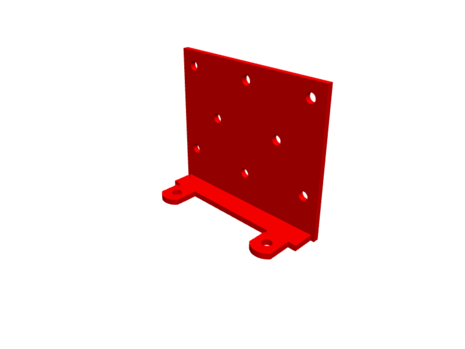 Winch Model1 Mounting Plate